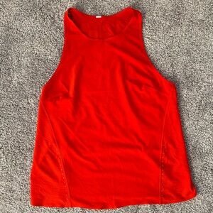 Lululemon solar orange tank top